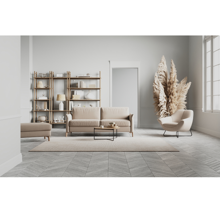 Диван ADORA C93-180-93C/54/CAMINO CREAM/VISCOTEX/02OA OAK/