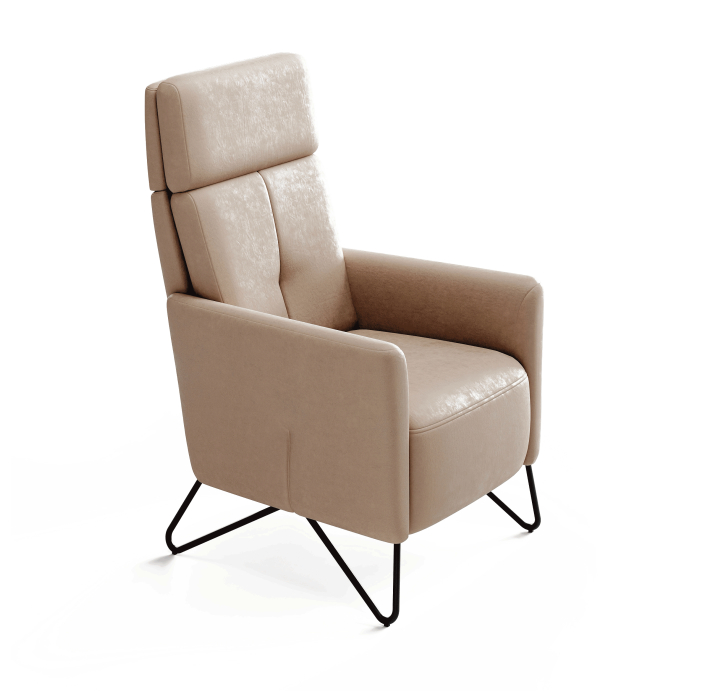 Кресло ALVA M 68/52/TOGO GREGE/DYNASPRING/Matching Stitching/P821/M-Relax,E