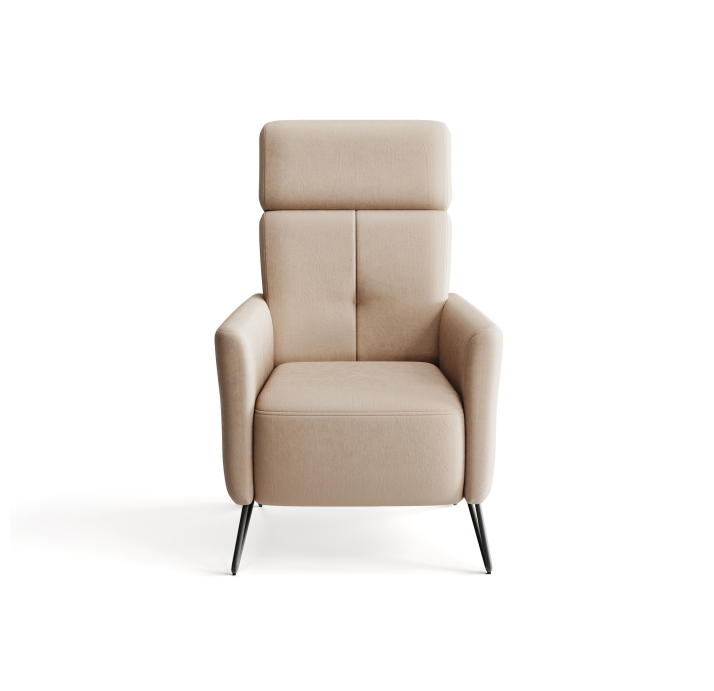 Кресло ALVA M 68/52/TOGO GREGE/DYNASPRING/Matching Stitching/P821/M-Relax,E