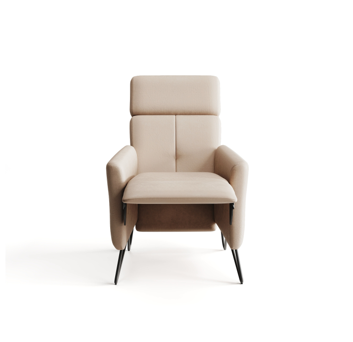 Кресло ALVA M 68/52/TOGO GREGE/DYNASPRING/Matching Stitching/P821/M-Relax,E