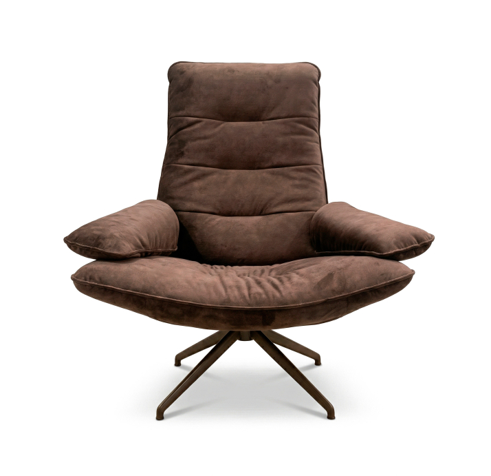 Кресло YOGA KING B107B/DIVA CHOCOLAT/FORMATEX/Matching Stitching/P829 (Taupe)/