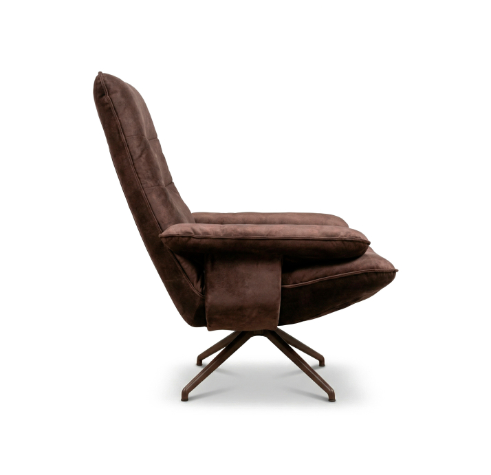 Кресло YOGA KING B107B/DIVA CHOCOLAT/FORMATEX/Matching Stitching/P829 (Taupe)/