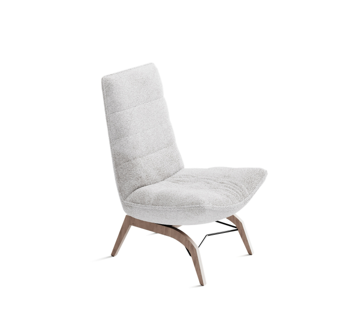 Кресло YOGA KING 92/53/VIVA OFFWHITE/FORMATEX/Matching Stitching/P744 (Oak)/