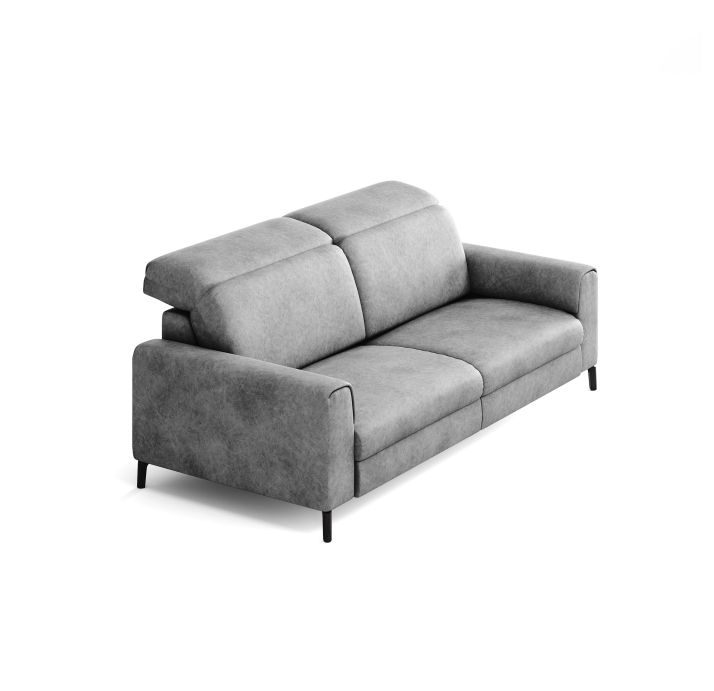 Диван FONTANE C110-210-110C/57/SAMBIA GRAPHITE/VISCOTEX/01 BLACK/E,Z,MR,E,Z,MR