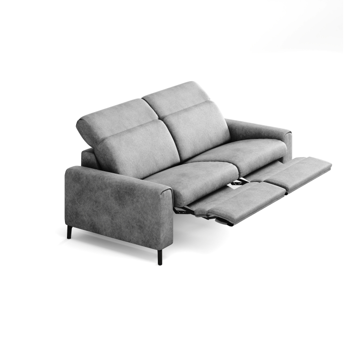 Диван FONTANE C110-210-110C/57/SAMBIA GRAPHITE/VISCOTEX/01 BLACK/E,Z,MR,E,Z,MR