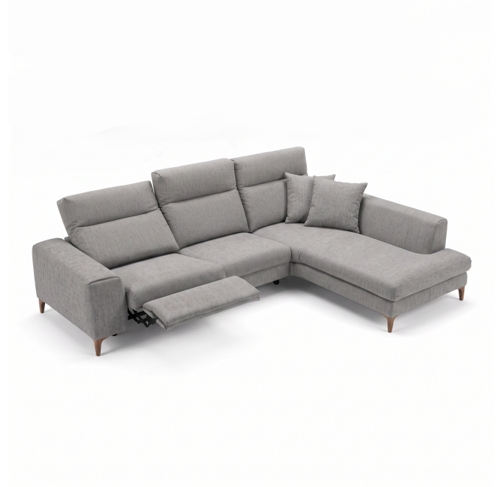 Диван DONATO B110-300-220S/TONIQUE GREY/VISCOTEX/02 OAK/E,Z,MR,E,E