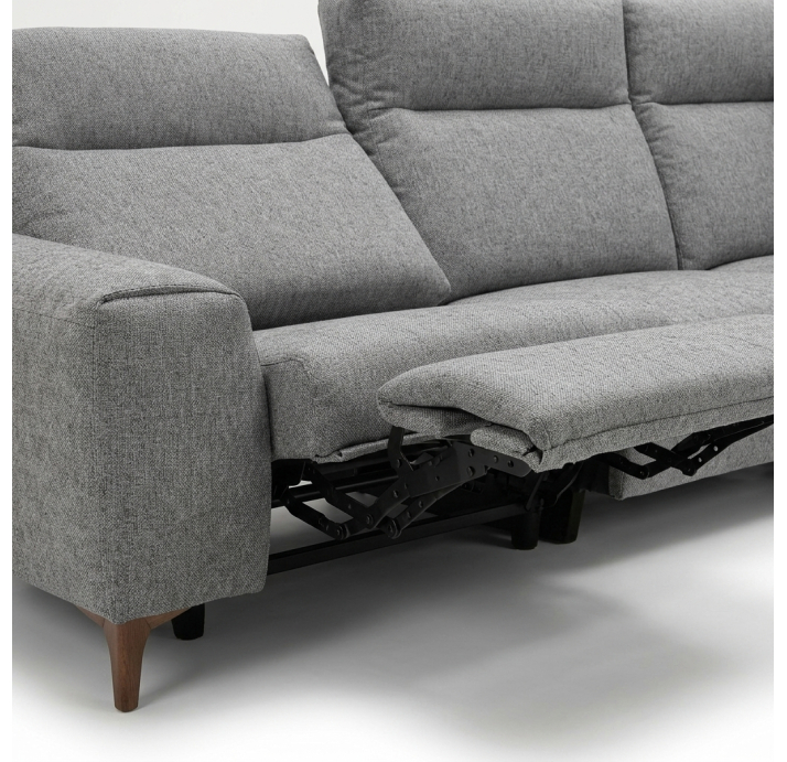 Диван DONATO B110-300-220S/TONIQUE GREY/VISCOTEX/02 OAK/E,Z,MR,E,E