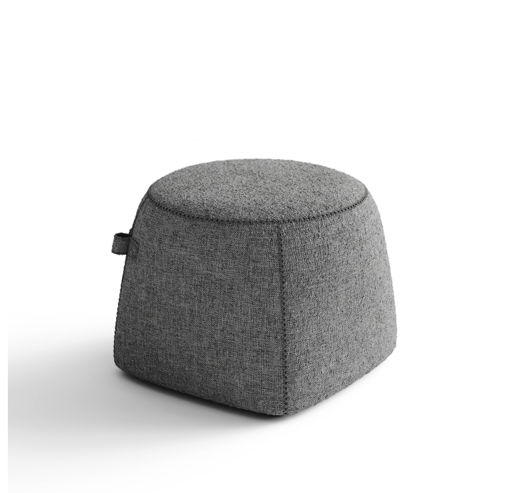 Пуф VANNI VANNI 50X50X39 см. LUANDO GRAPHITE (ROM02341)