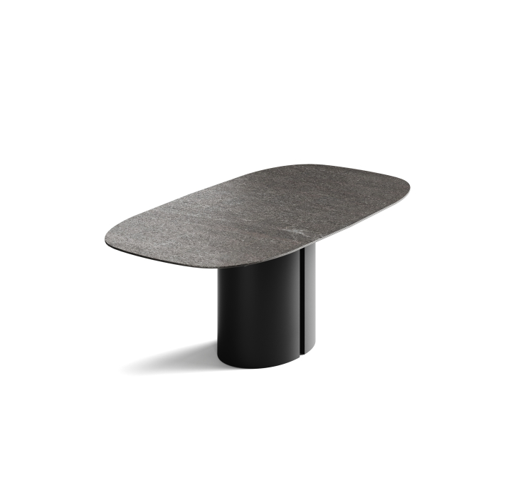 Стол обеденный CRESCEND DINING TABLE CRESCEND BLKT CARDOSO NERO 220X100X75 СМ. (NRM00112)
