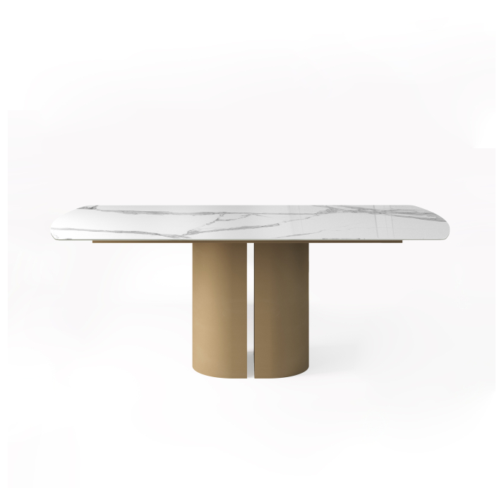 Стол обеденный CRESCEND DINING TABLE CRESCEND BGRY MICHELANGELO 200X100X75 СМ. (NRM00163)