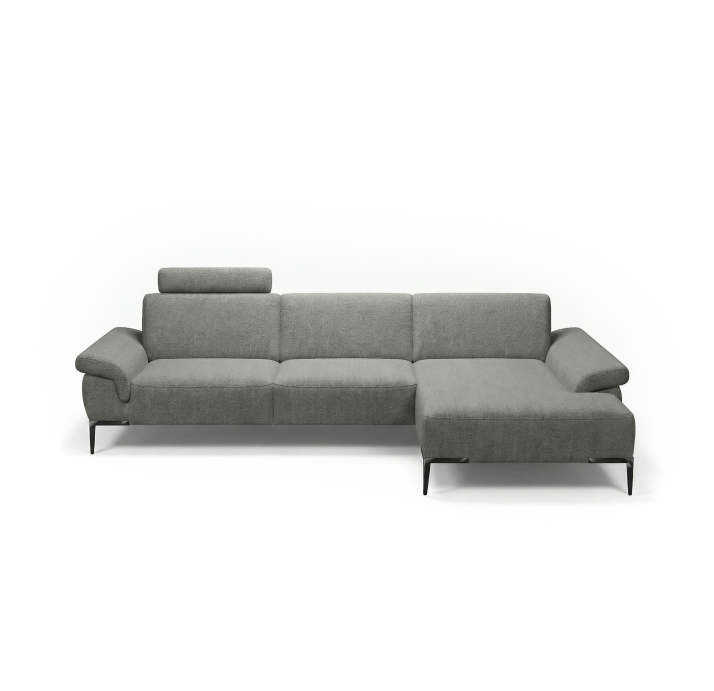 Диван WAVE B98-300-165L/55/CAMINO CARBON/BULTEX/01BL BLACK/E