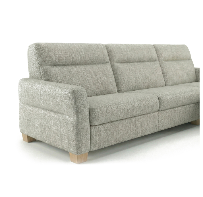 Диван EKLIPSO B96-300-163L/55/RIVOLI ANGORA/FORMATEX/GREG/SePu/LO