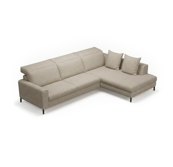 Диван FONTANE C-300-S/S/CAMINO ROCK/VISCOTEX/В цвет ткани/01 BLACK/E,Z,MR,AK,E,E