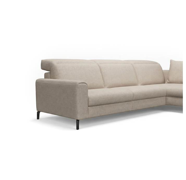 Диван FONTANE C-300-S/S/CAMINO ROCK/VISCOTEX/В цвет ткани/01 BLACK/E,Z,MR,AK,E,E