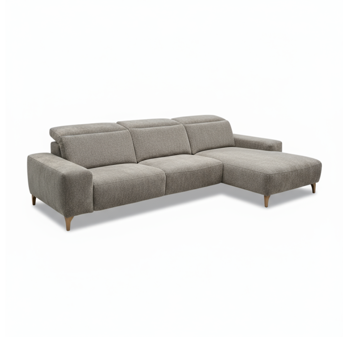 Диван ROMANO B100-300-167L/57/VIVA GREY/VISCOTEX/02 GREGE/E,MR,E,Z,E,E