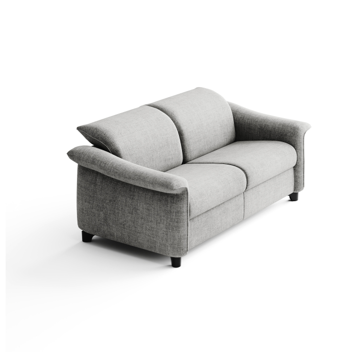 Диван GALAXIO B100-220-100B/55/WEMBLEY GRAPHITE/FORMATEX/CHOCOLAT/SiPu/