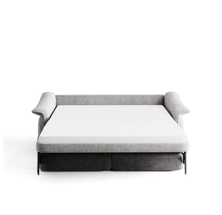 Диван GALAXIO B100-220-100B/55/WEMBLEY GRAPHITE/FORMATEX/CHOCOLAT/SiPu/