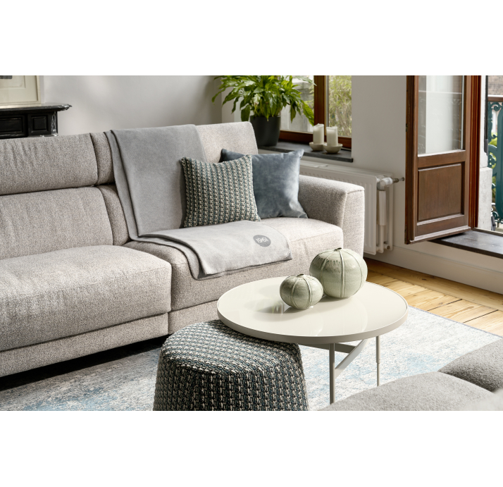 Диван MATHEO B100-240-100B/58/LUANDO STONE/HR40/01BK BLACK/E,E