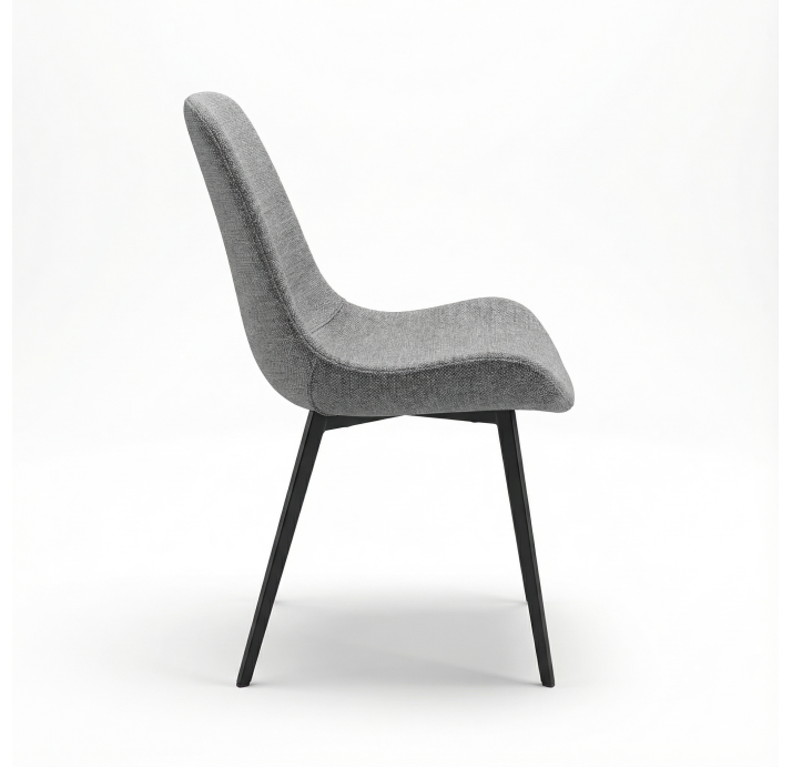 Стул интерьерный S-1 PHILIPPE Blend 0074 HORIZON Чёрный (BLK) (NRM00100)