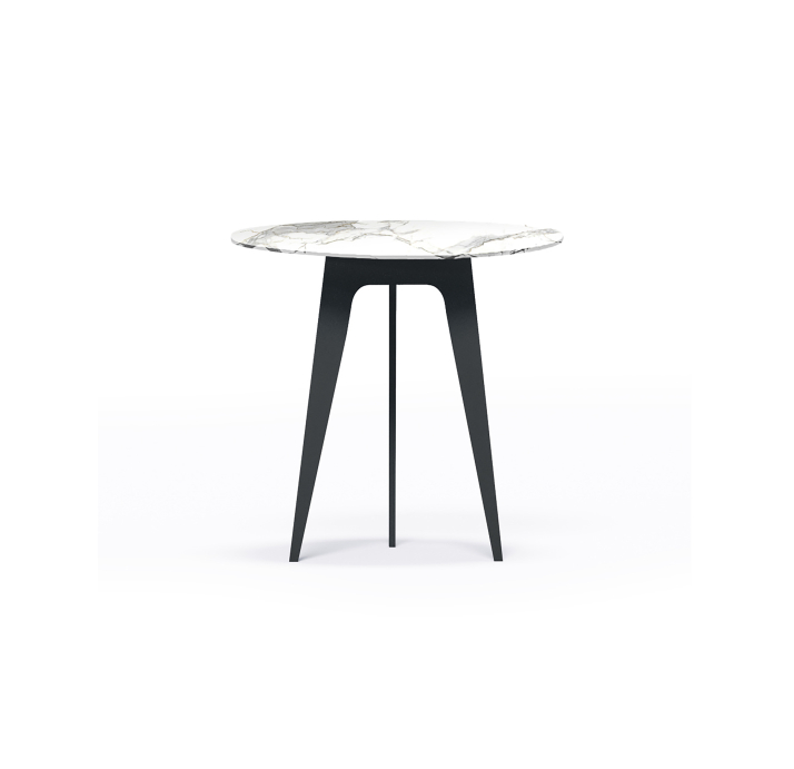 Стол приставной LINUS SIDE TABLE BLACK MICHELANGELO 51X60X55 СМ. (NRM00241)