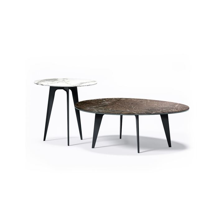 Стол приставной LINUS SIDE TABLE BLACK MICHELANGELO 51X60X55 СМ. (NRM00241)