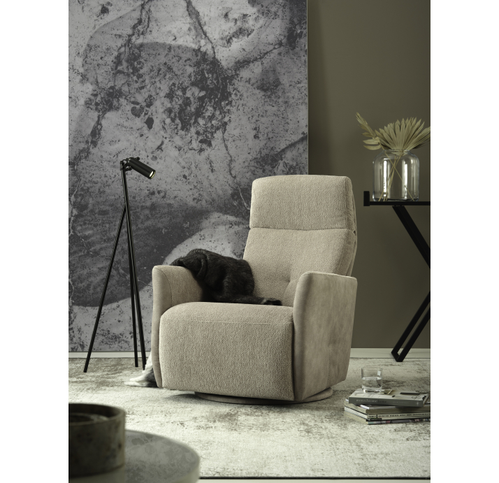 Кресло ALVA PRINCE 78/57/SAMBIA GRAPHITE/DYNASPRING///встроенные/