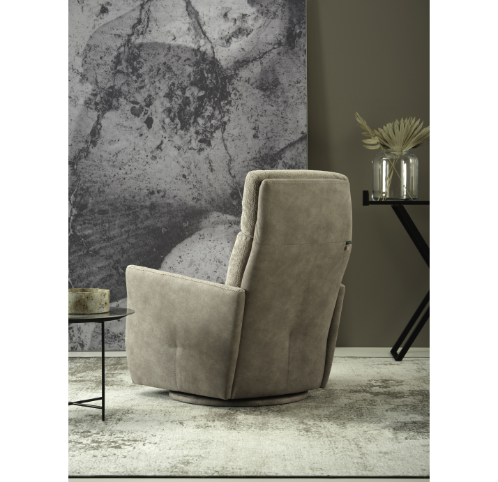 Кресло ALVA PRINCE 78/57/SAMBIA GRAPHITE/DYNASPRING///встроенные/