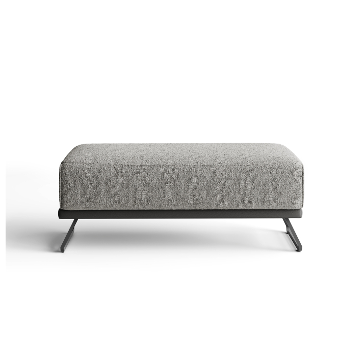 Пуф MELLOW MELLOW 110X54X48 см. LUANDO CARBON (ROM03062)