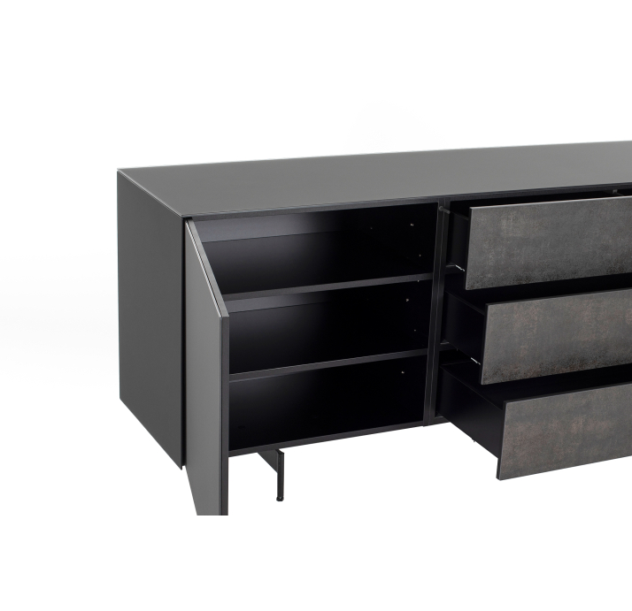 Комод CUSTOM SIDEBOARD GRPC GLASS GRPC GLASS ANT 230X45X73 СМ. (NRM00429)