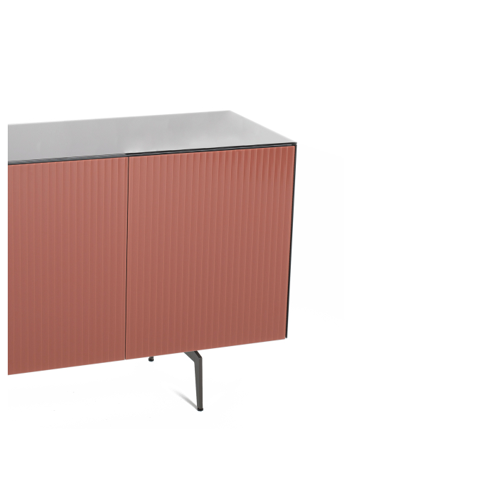 Комод CUSTOM SIDEBOARD CONC GLASS CONC GLASS TRSR WAVE GLASS 200X45X80 СМ. (NRM00436)