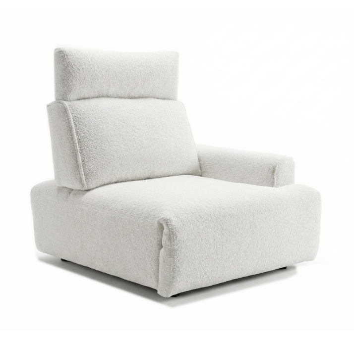 Диван MONAMI 100-102-100B/57/86/VIVA OFFWHITE/VISCOTEX/встроенные/C,E