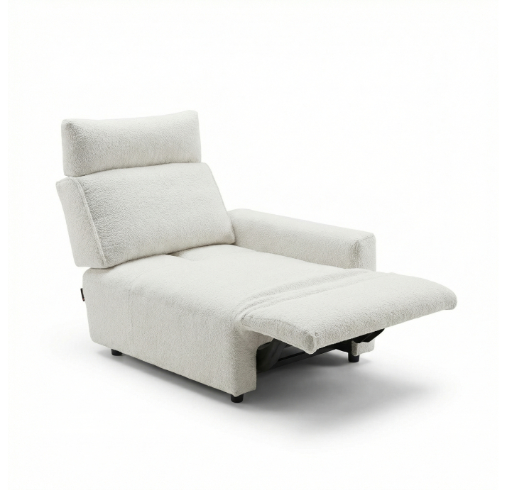 Диван MONAMI 100-102-100B/57/86/VIVA OFFWHITE/VISCOTEX/встроенные/C,E