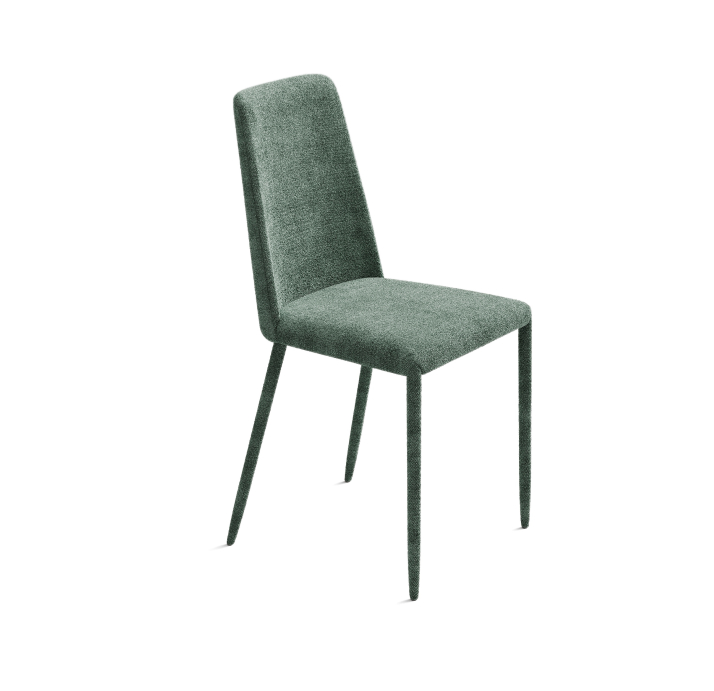 Стул интерьерный RUFUS CHAIR TESSUTO FABRIC GREEN TESSUTO Зеленый (NRM00582)