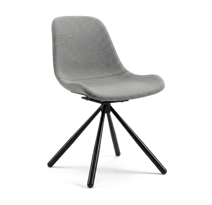 Стул интерьерный S-1 PHILIPPE DREAM 0101 TURN Чёрный (BLK) (NRM00594)