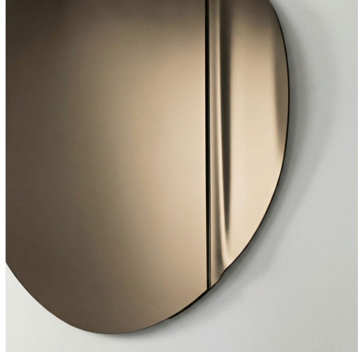 Зеркало настенное RADIANT MIRROR BRONZE 150X9X150 СМ. (NRM00824)