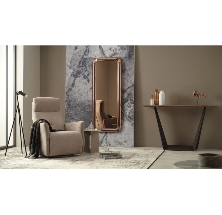 Зеркало настенное UTOPIA MIRROR BRONZO 160X9X70 СМ. (NRM00829)
