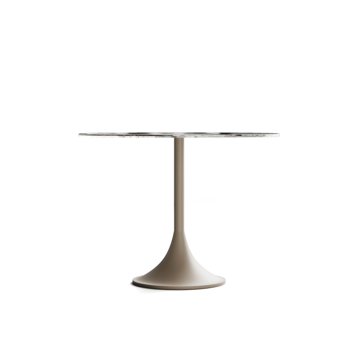 Стол обеденный JETTY DINING TABLE QGTT N.MOOD TUNDRA NMTS 120X120X74 СМ. (NRM00975)