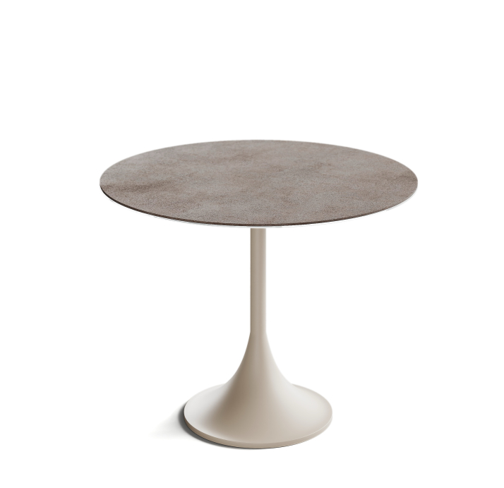 Стол обеденный JETTY DINING TABLE EMPT TAUPE 100X100X74 СМ. (NRM00974)
