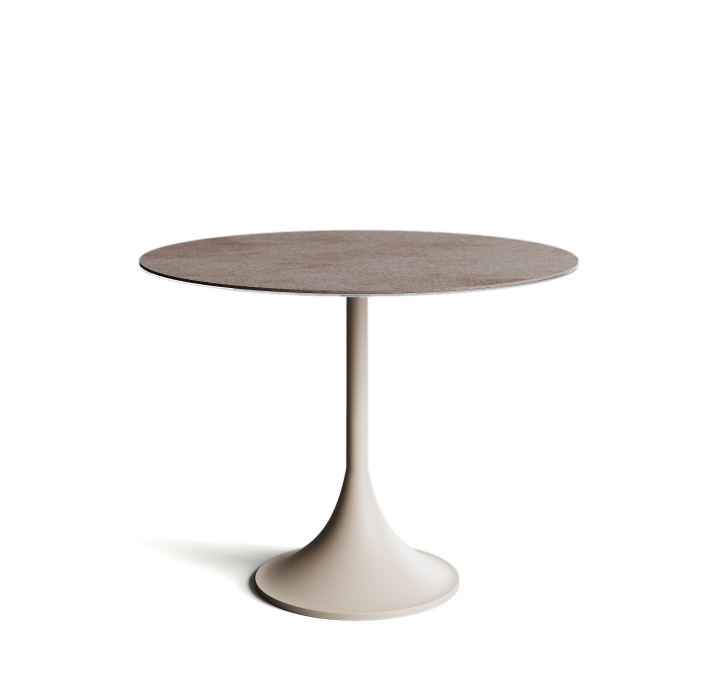 Стол обеденный JETTY DINING TABLE EMPT TAUPE 100X100X74 СМ. (NRM00974)