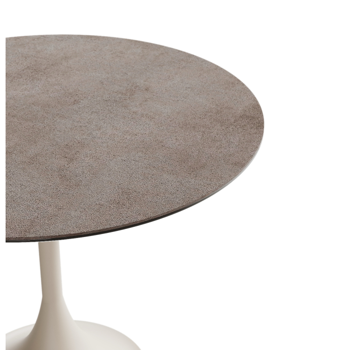 Стол обеденный JETTY DINING TABLE EMPT TAUPE 100X100X74 СМ. (NRM00974)