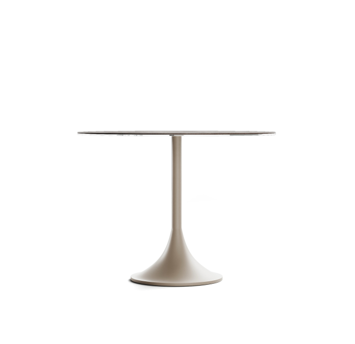 Стол обеденный JETTY DINING TABLE EMPT TAUPE 100X100X74 СМ. (NRM00974)