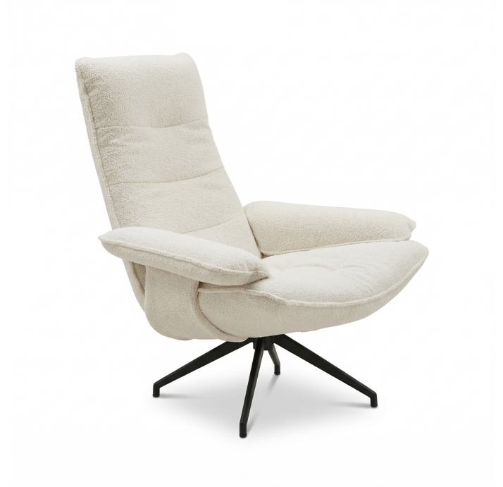 Кресло YOGA KING B107B/VIVA OFFWHITE/FORMATEX/Matching Stitching/P752/