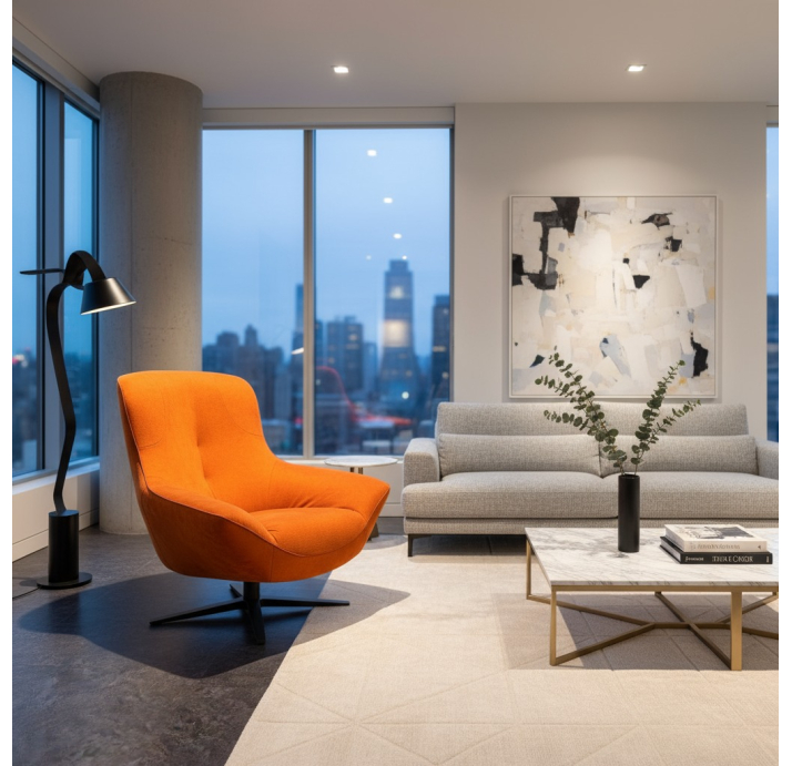 Кресло RICO KING 89/53/SAMBIA ROST/P694 (Black)/