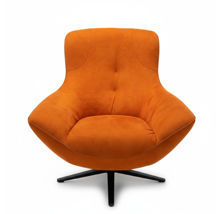 Кресло RICO KING 89/53/SAMBIA ROST/P694 (Black)/