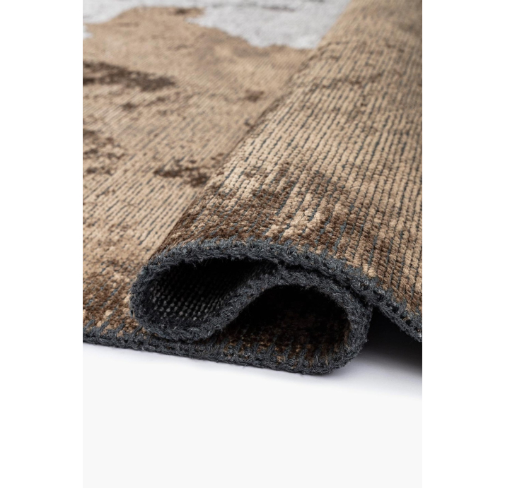 Ковер современный COAST SILVER BEIGE 340X240 см.  (NRC00296) бежевый, серый