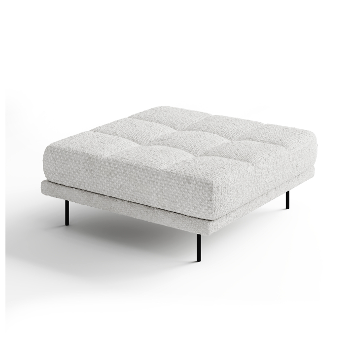 Пуф LEMME POUF 108X90X42 см. STELLA Stella Milk (NRM05375)