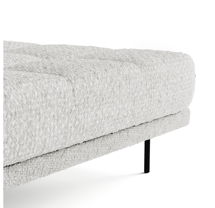 Пуф LEMME POUF 108X90X42 см. STELLA Stella Milk (NRM05375)