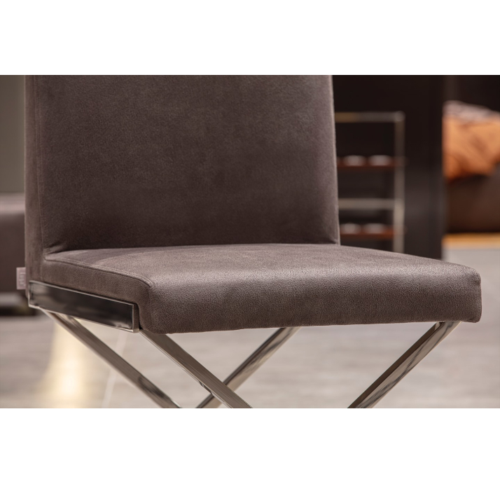 Стул интерьерный REJI CHAIR FAIR FA1106  GLOSSY METAL (FUG00065)