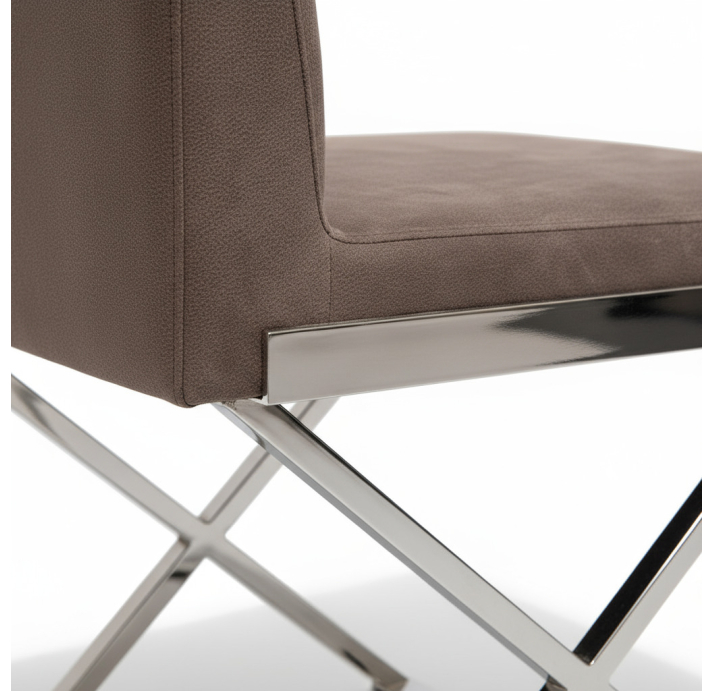 Стул интерьерный REJI CHAIR FAIR FA1106  GLOSSY METAL (FUG00065)