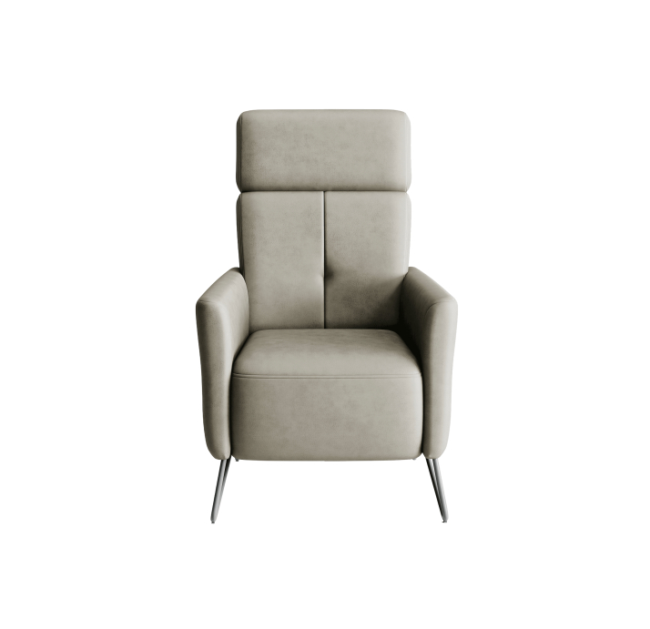 Кресло ALVA KING 78/52/KENIA SMOKE/DYNASPRING/P821/M-Relax